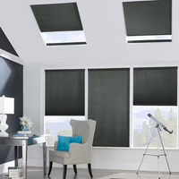 Remote-operated Skylight Cellular Shades