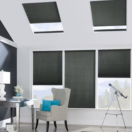 Remote-operated Skylight Cellular Shades