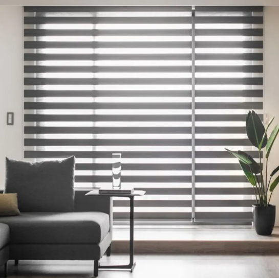 modern zebra blinds with remote control