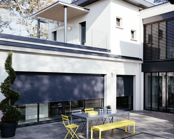 Electric Aluminum solar shades outdoor roller blind