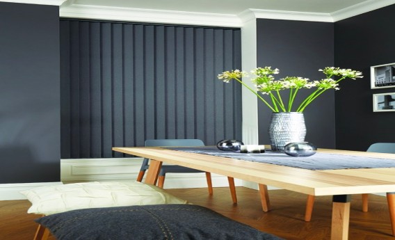 Blackout vertical blinds