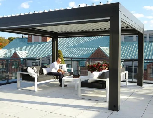 aluminum pergola kit