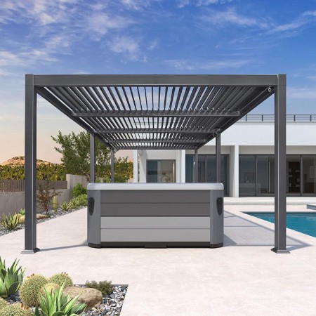 Louvered Aluminum Pergola
