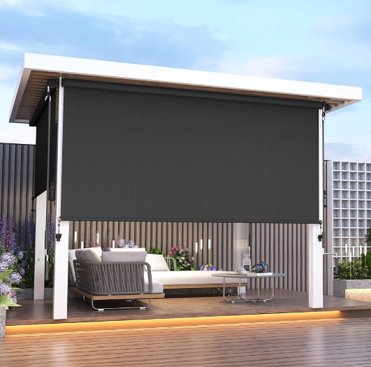 10' x 8' outdoor roller shade