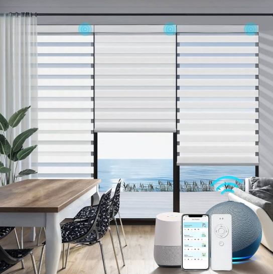cordless zebra blinds with remote control